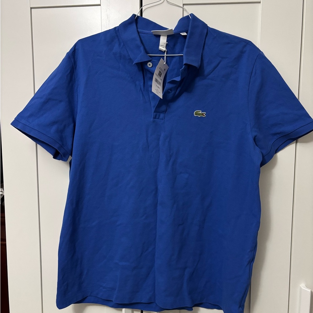 Lacoste Men's Blue Polo Shirt